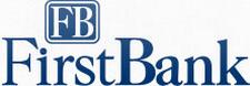 Logo for First Bank